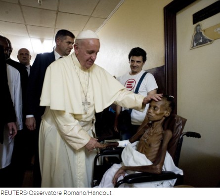 Grâces de la visite du Pape François aux&nbsp;Centrafricains