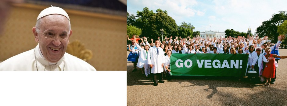 Quand les végans demandent au Pape François de suivre leur&nbsp;carême!