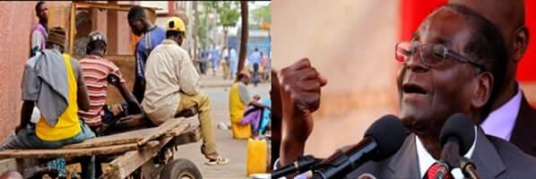 Le Zimbabwe de Robert Mugabe se porte bien avec 94% de&nbsp;chômeurs