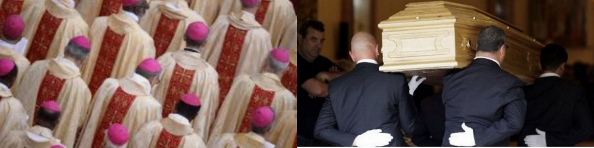 L&rsquo;Eglise de France est morte, enterrement 30&nbsp;personnes!