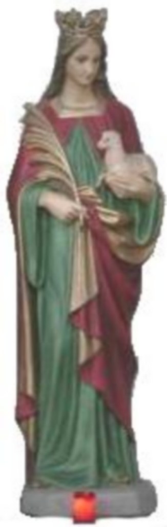 Statue de Sainte Agnès