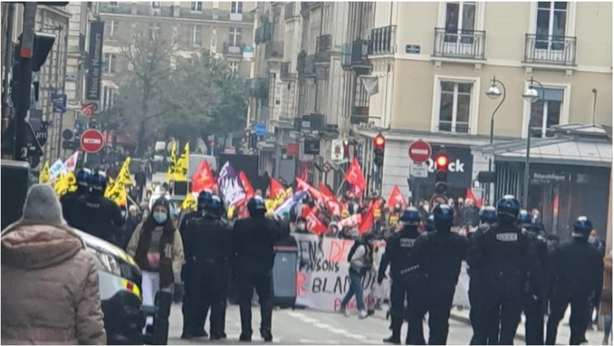 RENNES se manifeste pour la hausse des salaires et contre le&nbsp;mal-logement