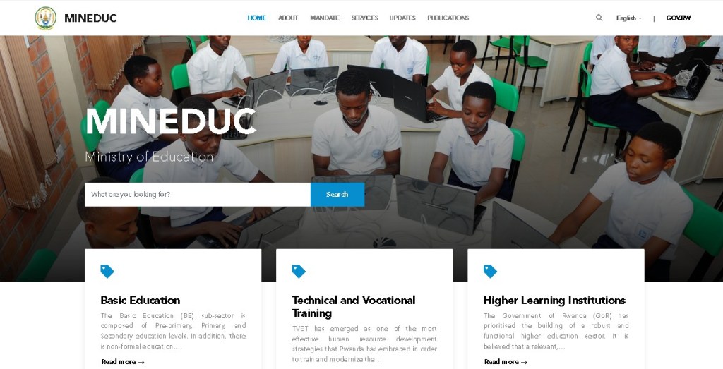 Mininsteri y'Uburezi